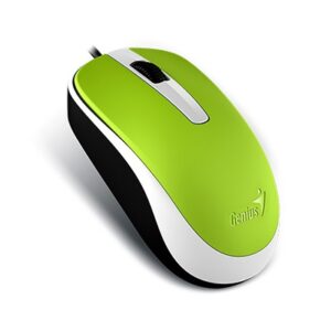 עכבר חוטי ג ניוס צבע ירוק Genius DX-120