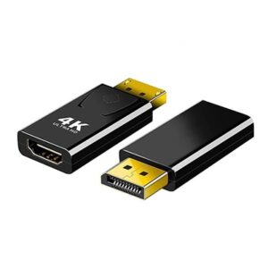 מתאם 4K Display Port זכר ל- HDMI נקבה