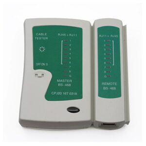בודק כבל רשת RJ45 וטלפון RJ11 / RJ12
